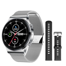 Load image into Gallery viewer, New Bluetooth Call Smart Watch Men S-600 IP68 Waterproof Full Touch Screen Sports Fitness Smartwatch Custom Face For Android IOS - Silver steel bd - China