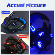 Load image into Gallery viewer, Wired Gaming Headset Headphones Surround sound Deep bass Stereo Casque Earphones with Microphone For Game XBox PS4 PC Laptop