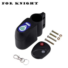Load image into Gallery viewer, Bicycle Anti-theft Alarm Lock with Wireless Remote Control Waterproof MTB Bike Anti-Theft Vibration Alarm 110DB Bike Alarm Lock