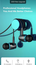 Load image into Gallery viewer, 3.5mm Wired Earphone Subwoofer In-Ear Headphones Adjustable Volume HIFI Stereo Bass Headset With Mic For Xiaomi Samsung Huawei