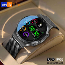 Load image into Gallery viewer, New Bluetooth Call Smart Watch Men S-600 IP68 Waterproof Full Touch Screen Sports Fitness Smartwatch Custom Face For Android IOS