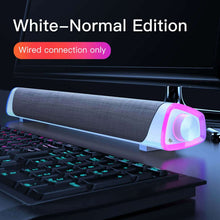 Load image into Gallery viewer, 3D Surround Soundbar Bluetooth 5.0 Speaker Wired Computer Speakers Stereo Subwoofer Sound bar for Laptop PC Theater TV Aux 3.5mm