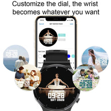 Load image into Gallery viewer, New Bluetooth Call Smart Watch Men S-600 IP68 Waterproof Full Touch Screen Sports Fitness Smartwatch Custom Face For Android IOS