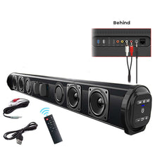 Load image into Gallery viewer, Wireless Bluetooth Sound bar Speaker System Super Power Sound Speaker Wired Wireless Surround Stereo Home Theater TV Projector - Default Title