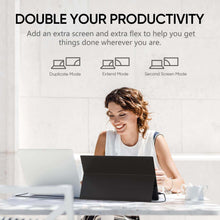 Load image into Gallery viewer, Arzopa 15.6 Ultra Slim Portable Monitor FHD 1080P External Display with Dual Speakers Second Screen for Laptop PC Phone Switch