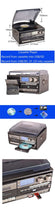 Load image into Gallery viewer, Multiple Vinyl 3 Speed Vinyl Turntable Record Player With Speaker