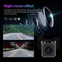 Load image into Gallery viewer, Podofo Wireless CarPlay Android Auto Dual Screen Car DVR Dash Cam 11.26”Rear View Mirror Stream Media Video Recorder Monitor DVR