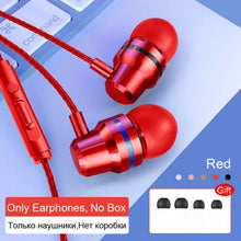 Load image into Gallery viewer, Wired 3.5mm In Ear Earphone for Samsung S6 Xiaomi Phone