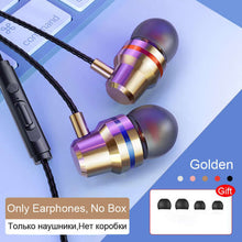 Load image into Gallery viewer, Wired 3.5mm In Ear Earphone for Samsung S6 Xiaomi Phone