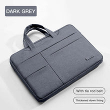 Load image into Gallery viewer, Laptop Briefcase Bag - DARK GREY