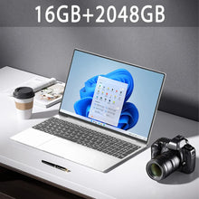 Load image into Gallery viewer, 15.6&quot; Ultra Slim Laptop 16GB RAM 2TB SSD Intel N3700 Notebook Gamer  1920*1080  Display Office Study Computer PC Windows 11 Pro
