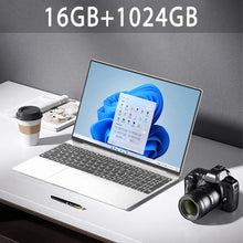 Load image into Gallery viewer, 15.6&quot; Ultra Slim Laptop 16GB RAM 2TB SSD Intel N3700 Notebook Gamer  1920*1080  Display Office Study Computer PC Windows 11 Pro
