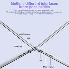 Load image into Gallery viewer, 15.6&quot; Ultra Slim Laptop 16GB RAM 2TB SSD Intel N3700 Notebook Gamer  1920*1080  Display Office Study Computer PC Windows 11 Pro
