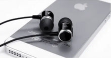 Load image into Gallery viewer, High quality Fashion cool metal shell Supper Bass Earphone  For IPhone 5 5S 4 Samsung MP3 MP4 Xiaomi Sony
