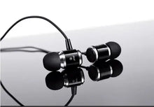 Load image into Gallery viewer, High quality Fashion cool metal shell Supper Bass Earphone  For IPhone 5 5S 4 Samsung MP3 MP4 Xiaomi Sony
