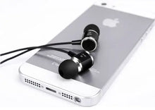 Load image into Gallery viewer, High quality Fashion cool metal shell Supper Bass Earphone  For IPhone 5 5S 4 Samsung MP3 MP4 Xiaomi Sony
