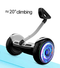 Load image into Gallery viewer, 8/10 inch 36/54V Kids Adult Smart Handle Leg Bar Electric Scooter 2 Wheel Stand Up Self Balancing Hoverboard custom
