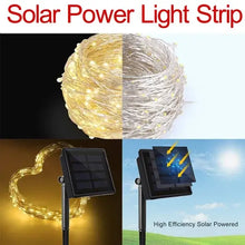 Load image into Gallery viewer, LED Solar Light Outdoor Garden Fairy String Light Led Twinkle Waterproof Lamp for Christmas Patio Tree Party 6m/12m/23m/33m
