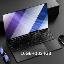 Load image into Gallery viewer, 15.6 Inch Laptop 32GB Ram 2TB SSD Windows 11 Notebook Pc Gamer Intel N5095 Office Computer with Backlit Fingerprint Wifi Camera
