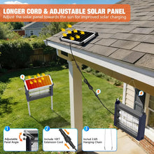 Load image into Gallery viewer, Solar Bug Zapper Outdoor Waterproof
