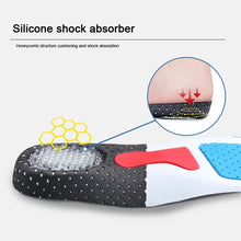 Load image into Gallery viewer, 6Pcs Orthopedic Insoles for Feet Arch Support Plantar Fasciitis Orthopedic Insole Silicone Shock Absorbing Soft Running Cushion
