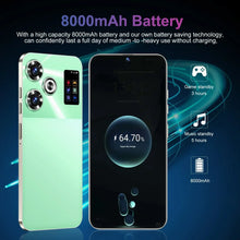 Load image into Gallery viewer, 2024 M6 Pro New Smartphone 5G 7.3-inch High-definition Android 14 Snapdragon 8gen3 5G Dual SIM 8000mAh Unlocking Mobile Phone
