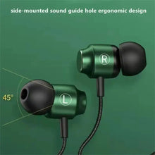 Load image into Gallery viewer, Portable 3.5mm In-ear Headphones Stereo in Ear Wired Headset High Definition Deep Bass Earbuds
