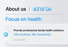 Load image into Gallery viewer, Yongrow Rechargeable Digital Wrist Blood Pressure Monitor Sphygmomanometer Tonometer Tensiometer Heart Rate Meter BP Monitor
