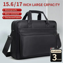 Load image into Gallery viewer, Briefcases For Men Canvas Tote Bag Large Laptop Case 15.6 Inch 17 Inch 14 Inch Computer Bag  Work Business  Shoulder Office
