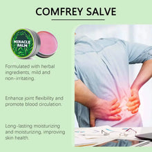 Load image into Gallery viewer, Joint Care Miracle Balm for enhancing joint flexibility and promoting circulation, non-irritating salve for pain relief.
