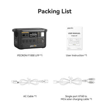 Load image into Gallery viewer, Portable Power Station, 1500W, 1004Wh LiFePO4 Battery Solar Generator
