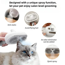 Load image into Gallery viewer, Upgraded Pet Spray Grooming Comb Steamy Floating Hair Removal Cleaning Steam Brush Styling for Dogs Cats Accessories
