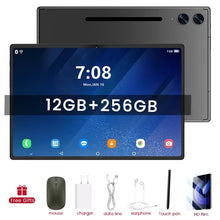 Load image into Gallery viewer, 2025 New Android 15 Pad 7S Pro Tablet PC 10.1 inch 16GB+1T Global Version 5G Tablette WiFi Dual SIM 10000mAh Google Tablet BT5.0
