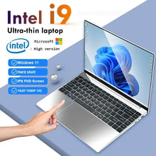 Load image into Gallery viewer, 14.1 Inch Portable Windows 11 Pro Laptop Computer Intel Core i9 8950hk HD Screen 16GB RAM 1TB 2TB SSD Gaming laptops Pc Gamer
