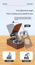 Load image into Gallery viewer, New Cell Phone Holder Stand With Bluetooth Speaker Adjustable Desktop
