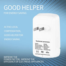 Load image into Gallery viewer, Pro Power Save Electricity Energy Saver device for energy savings, improving efficiency of electrical appliances.
