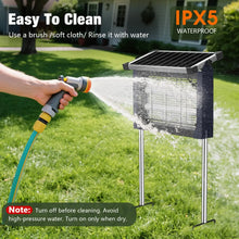 Load image into Gallery viewer, Solar Bug Zapper Outdoor Waterproof
