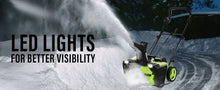 Load image into Gallery viewer, Deli Steelite 42V 20" Cordless Snow Blower – 850 Lbs/Min, Dual 4.0Ah Batteries &amp; Charger Included – Effortless Snow Removal
