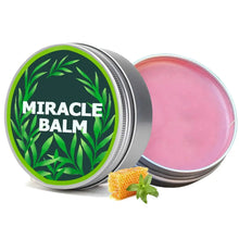Load image into Gallery viewer, Tin of Joint Care Miracle Balm with honeycomb and mint leaf
