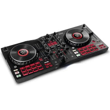 Load image into Gallery viewer, Mix-track Platinum FX - DJ Controller For Serato DJ with 4 Deck Control, DJ Mixer, Built-in Audio Interface, Jog Wheel Displays
