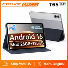 Load image into Gallery viewer, Teclast T65 Tablet 13.4" 2K 120Hz Android 16 Tablets Unisoc T7280 Octa Core Max 26GB RAM 128GB ROM 8000mAh 4G LTE
