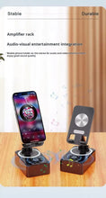 Load image into Gallery viewer, New Cell Phone Holder Stand With Bluetooth Speaker Adjustable Desktop
