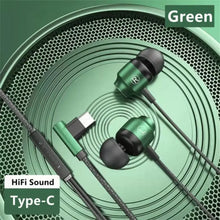 Load image into Gallery viewer, Portable 3.5mm In-ear Headphones Stereo in Ear Wired Headset High Definition Deep Bass Earbuds
