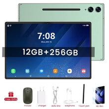 Load image into Gallery viewer, 2025 New Android 15 Pad 7S Pro Tablet PC 10.1 inch 16GB+1T Global Version 5G Tablette WiFi Dual SIM 10000mAh Google Tablet BT5.0
