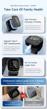 Load image into Gallery viewer, Yongrow Rechargeable Digital Wrist Blood Pressure Monitor Sphygmomanometer Tonometer Tensiometer Heart Rate Meter BP Monitor
