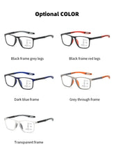 Load image into Gallery viewer, Smart Photochromic Presbyopia Glasses TR90 Sports Progressive Multifocal Reading Eyeglasses Finished Near Far Bifocal Eyewear
