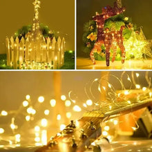 Load image into Gallery viewer, LED Solar Light Outdoor Garden Fairy String Light Led Twinkle Waterproof Lamp for Christmas Patio Tree Party 6m/12m/23m/33m
