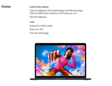 Load image into Gallery viewer, 2024 MacBook AIR M3 15 Inch 8-core CPU 10-core
