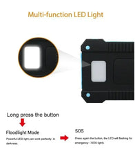 Load image into Gallery viewer, Solar Power Bank Waterproof 30000mAh Solar Charger USB Ports External Charger Powerbank for Xiaomi 5S Smartphone with LED Light
