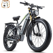 Load image into Gallery viewer, Electric Bike for Adult 1000W Ebike 48V30AH/20Ah Removable Battery,118 Miles Long Range Off Road Beach Mountain Electric Bicycle
